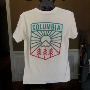 Columbia Graphic Athletic Tee Shirt